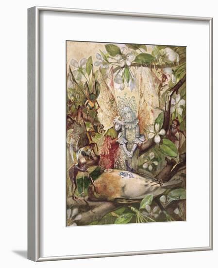 The Death of Cock Robin-John Anster Fitzgerald-Framed Giclee Print