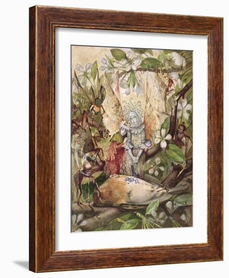 The Death of Cock Robin-John Anster Fitzgerald-Framed Giclee Print