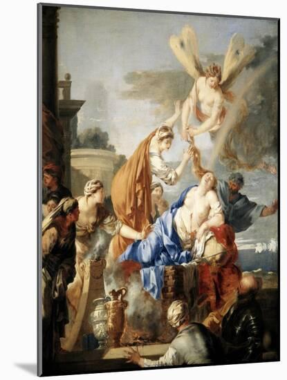 The Death of Dido, C1637-C1640-Sébastien Bourdon-Mounted Giclee Print