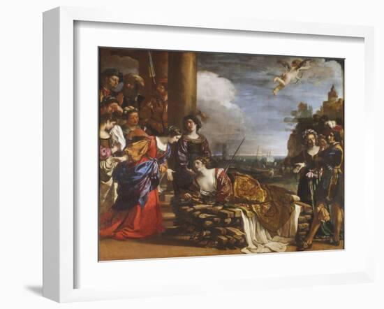 The Death of Dido-Guercino (1591-1666)-Framed Giclee Print