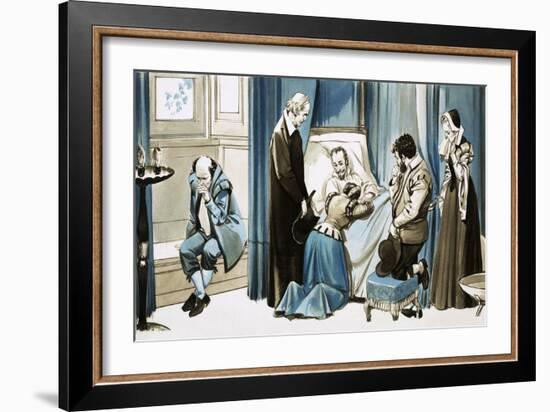 The Death of Don Quixote-null-Framed Giclee Print