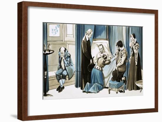 The Death of Don Quixote-null-Framed Giclee Print