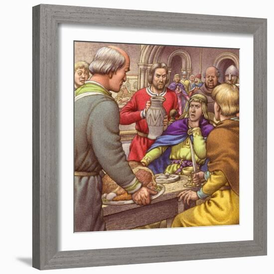 The Death of Eustace, Duke of Normandy-Pat Nicolle-Framed Giclee Print