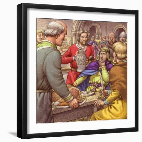 The Death of Eustace, Duke of Normandy-Pat Nicolle-Framed Giclee Print