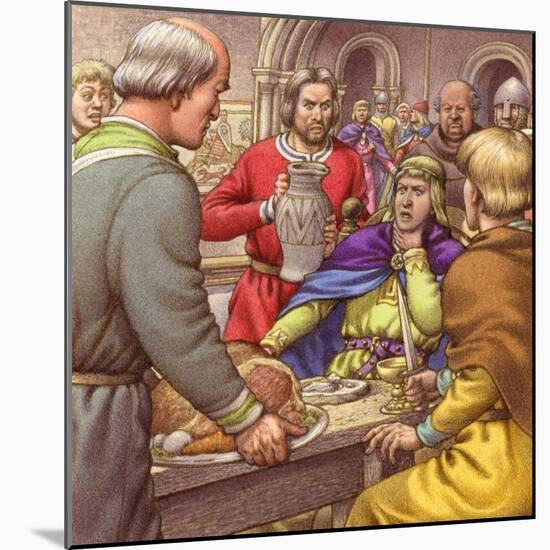 The Death of Eustace, Duke of Normandy-Pat Nicolle-Mounted Giclee Print