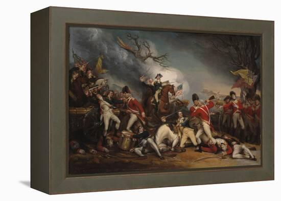 The Death of General Mercer at the Battle of Princeton, January 3, 1777-John Trumbull-Framed Premier Image Canvas