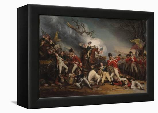 The Death of General Mercer at the Battle of Princeton, January 3, 1777-John Trumbull-Framed Premier Image Canvas