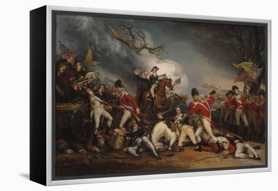 The Death of General Mercer at the Battle of Princeton, January 3, 1777-John Trumbull-Framed Premier Image Canvas