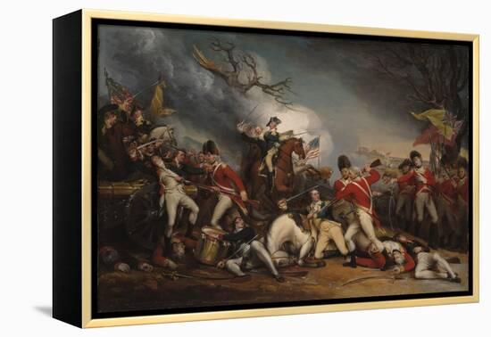 The Death of General Mercer at the Battle of Princeton, January 3, 1777-John Trumbull-Framed Premier Image Canvas