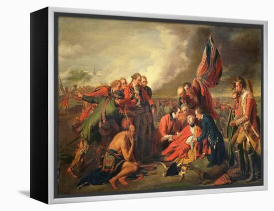 The Death of General Wolfe (1727-59), C.1771-Benjamin West-Framed Premier Image Canvas