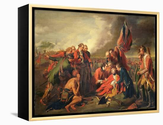 The Death of General Wolfe (1727-59), C.1771-Benjamin West-Framed Premier Image Canvas