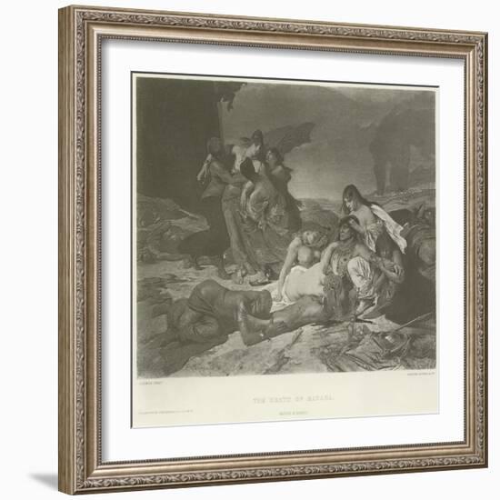 The Death of Havana-Fernand Cormon-Framed Giclee Print