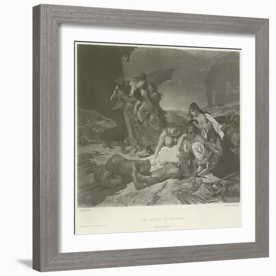 The Death of Havana-Fernand Cormon-Framed Giclee Print