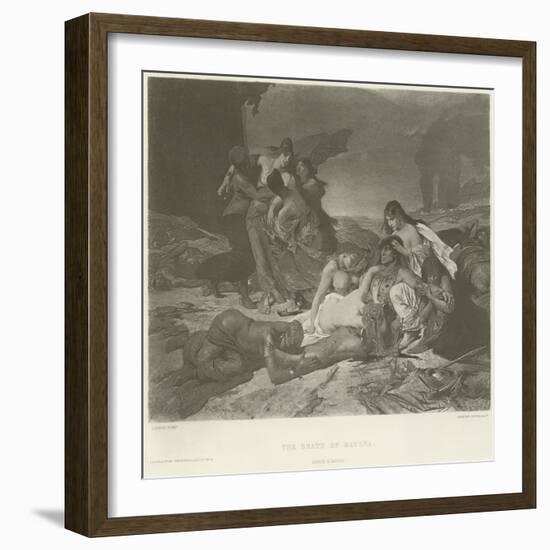 The Death of Havana-Fernand Cormon-Framed Giclee Print