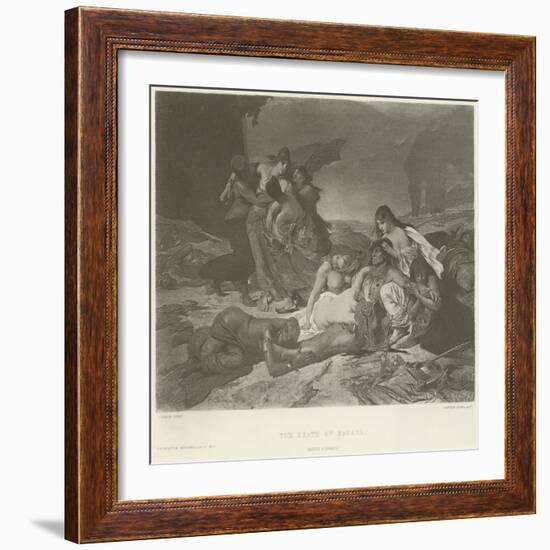 The Death of Havana-Fernand Cormon-Framed Giclee Print