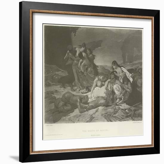 The Death of Havana-Fernand Cormon-Framed Giclee Print