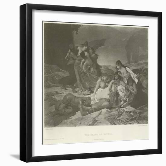 The Death of Havana-Fernand Cormon-Framed Giclee Print