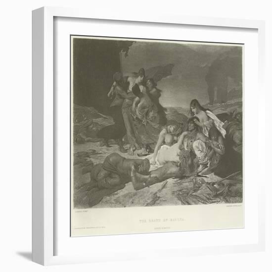 The Death of Havana-Fernand Cormon-Framed Giclee Print