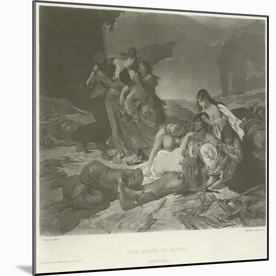 The Death of Havana-Fernand Cormon-Mounted Giclee Print