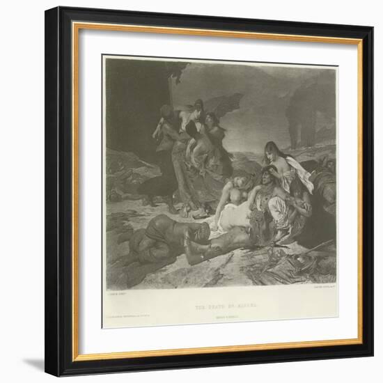 The Death of Havana-Fernand Cormon-Framed Giclee Print