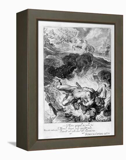 The Death of Hercules, 1655-Michel de Marolles-Framed Premier Image Canvas