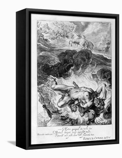 The Death of Hercules, 1655-Michel de Marolles-Framed Premier Image Canvas