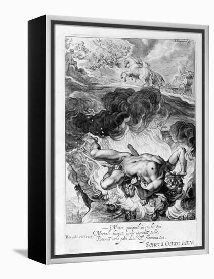 The Death of Hercules, 1655-Michel de Marolles-Framed Premier Image Canvas