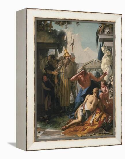 The Death of Hyacinthus, C.1753-Giambattista Tiepolo-Framed Premier Image Canvas