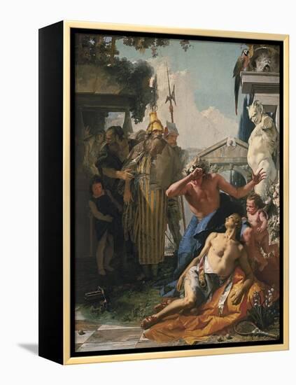 The Death of Hyacinthus, C.1753-Giambattista Tiepolo-Framed Premier Image Canvas