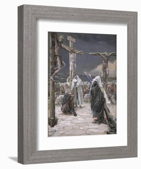 The Death of Jesus, Illustration for 'The Life of Christ', C.1884-96-James Tissot-Framed Giclee Print