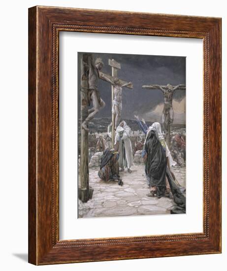 The Death of Jesus, Illustration for 'The Life of Christ', C.1884-96-James Tissot-Framed Giclee Print