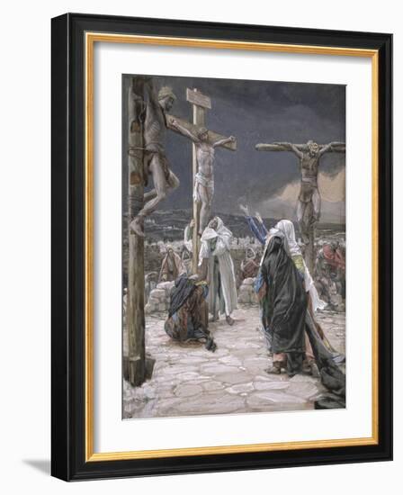 The Death of Jesus, Illustration for 'The Life of Christ', C.1884-96-James Tissot-Framed Giclee Print