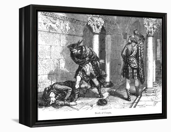 The Death of John Comyn, the Younger-Felix Philippoteaux-Framed Premier Image Canvas