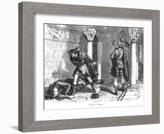 The Death of John Comyn, the Younger-Felix Philippoteaux-Framed Giclee Print