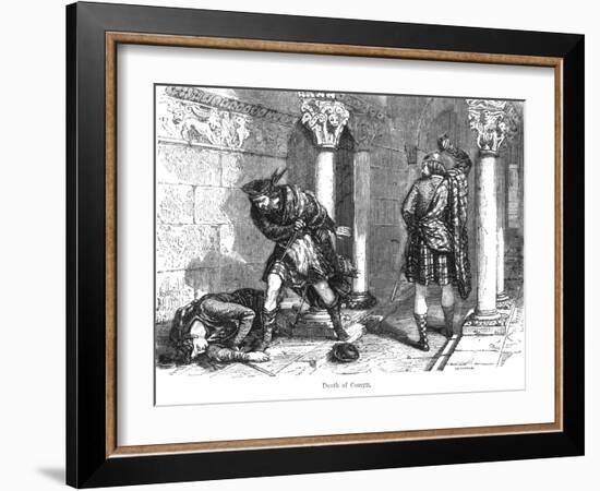 The Death of John Comyn, the Younger-Felix Philippoteaux-Framed Giclee Print