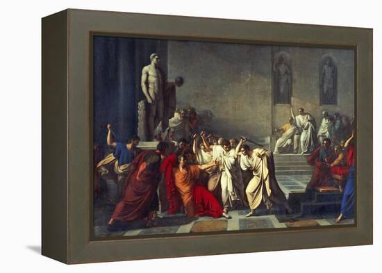 The Death of Julius Caesar, 1793-99-Vincenzo Camuccini-Framed Premier Image Canvas