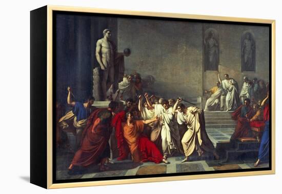 The Death of Julius Caesar, 1793-99-Vincenzo Camuccini-Framed Premier Image Canvas