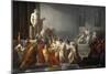 The Death of Julius Caesar, 1805-1806-Vincenzo Camuccini-Mounted Giclee Print