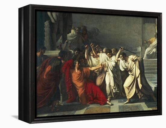 The Death of Julius Caesar, 1805-1806-Vincenzo Camuccini-Framed Premier Image Canvas