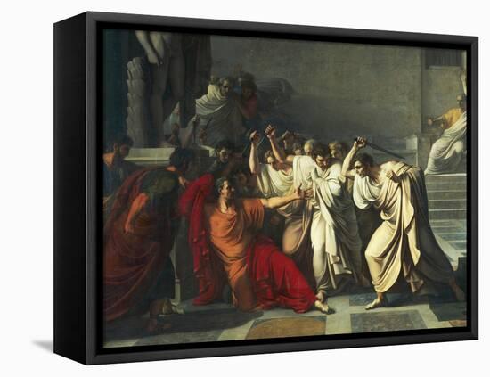 The Death of Julius Caesar, 1805-1806-Vincenzo Camuccini-Framed Premier Image Canvas