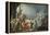 The Death of Julius Caesar-Vincenzo Camuccini-Framed Stretched Canvas