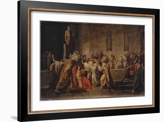 The Death of Julius Caesar-null-Framed Giclee Print