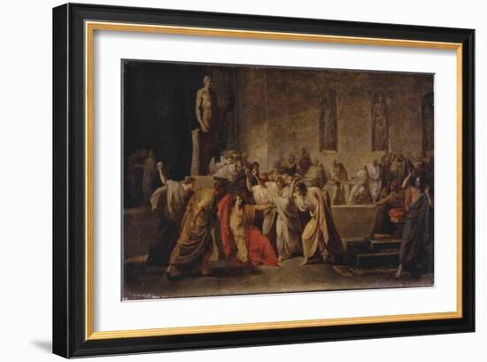 The Death of Julius Caesar-null-Framed Giclee Print