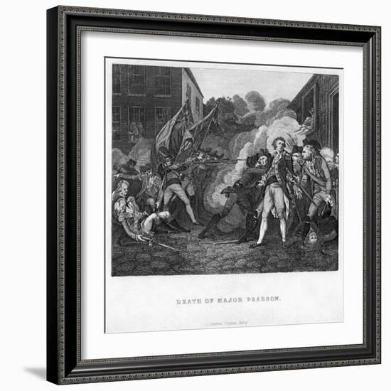 The Death of Major Pearson, C1782-C1784-John Singleton Copley-Framed Giclee Print