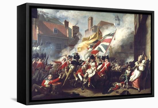 The Death of Major Peirson, 6 January 1781, 1783-John Singleton Copley-Framed Premier Image Canvas