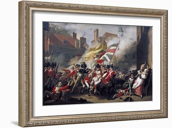 The Death of Major Peirson, 6 January 1781-John Singleton Copley-Framed Giclee Print