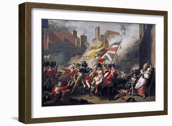 The Death of Major Peirson, 6 January 1781-John Singleton Copley-Framed Giclee Print