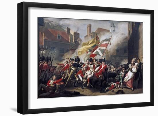 The Death of Major Peirson, 6 January 1781-John Singleton Copley-Framed Giclee Print