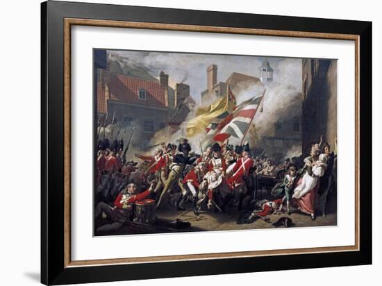 The Death of Major Peirson, 6 January 1781-John Singleton Copley-Framed Giclee Print