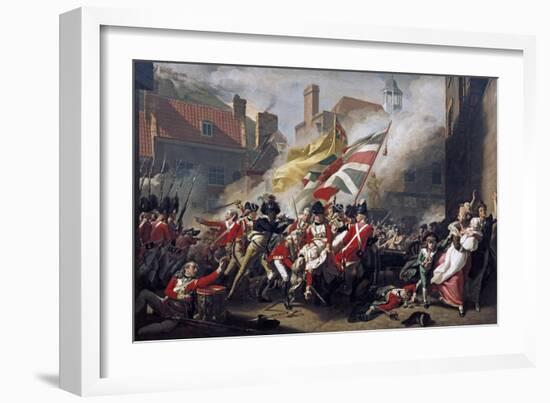 The Death of Major Peirson, 6 January 1781-John Singleton Copley-Framed Giclee Print